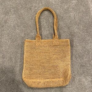 Helen Kaminski Luxury Handwoven Raffia Tote Bag